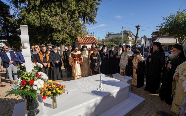 Προεξάρχοντος του Ποιμενάρχου μας κ. Παντελεήμονος το τριετές μνημόσυνο του μακαριστού Μητροπολίτου Λαγκαδά κυρού Ιωάννου