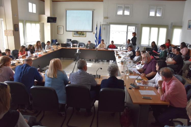 Πραγματοποιήθηκε το 5ο Δημοτικό Συμβούλιο Παίδων Δήμου Νάουσας