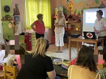 Μαθήματα Πρώτων Βοηθειών στον Παιδικό Σταθμό Άνω Ζερβοχωρίου