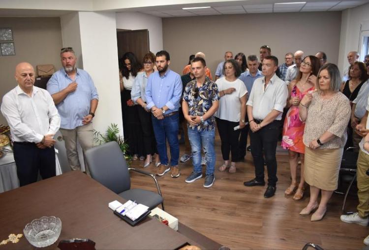 Ο βουλευτής Βασίλης Κοτίδης εγκαινίασε το πολιτικό του γραφείο